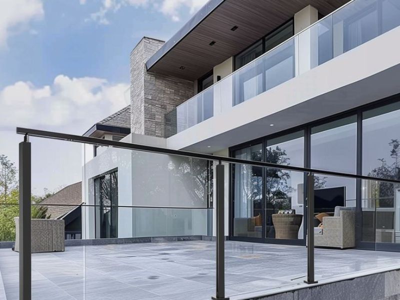 High-quality glass railings and fences from Prime Glass & Aluminium – durable and modern solutions for balconies, terraces, and staircases